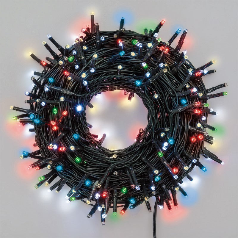 300 MiniLED MultiFLASH Mehrfarbenkette 18m