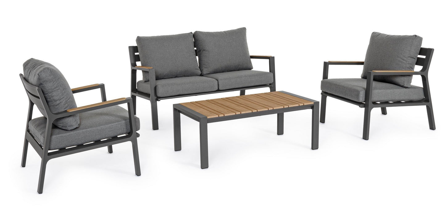 Gardine Set Ernst antracite