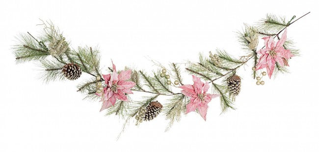 3x Boa Annabel Poininthian Rosa H180