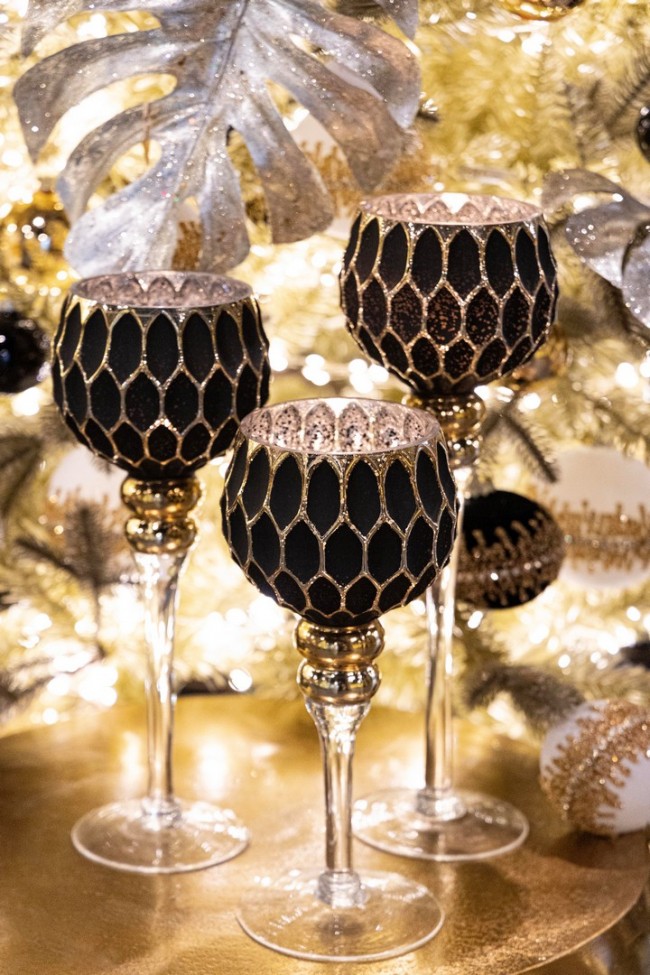 2x Set3 P.Candela 1p Rachel Black Glass