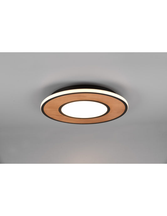 Plafoniera Vintage Led Dimmer Deacon Ø50 cm Trio Lighting