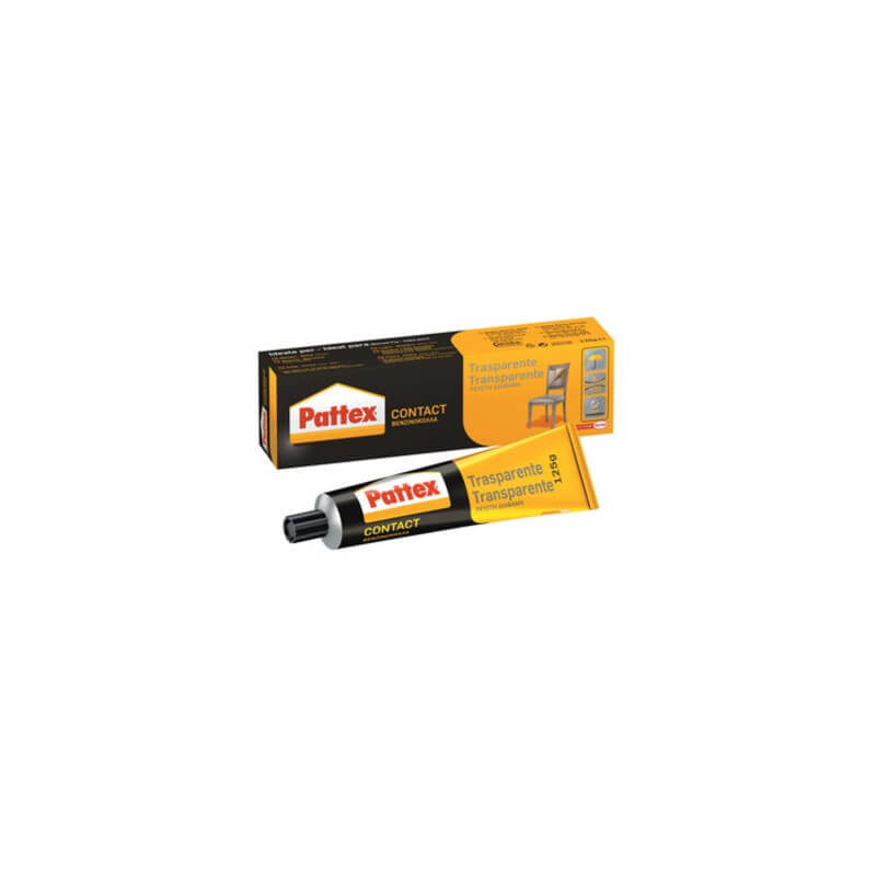 Pattex Adesivo Trasparente Gr.125 Pelle Cuoio Larte Karte Karton Feltro Sughero