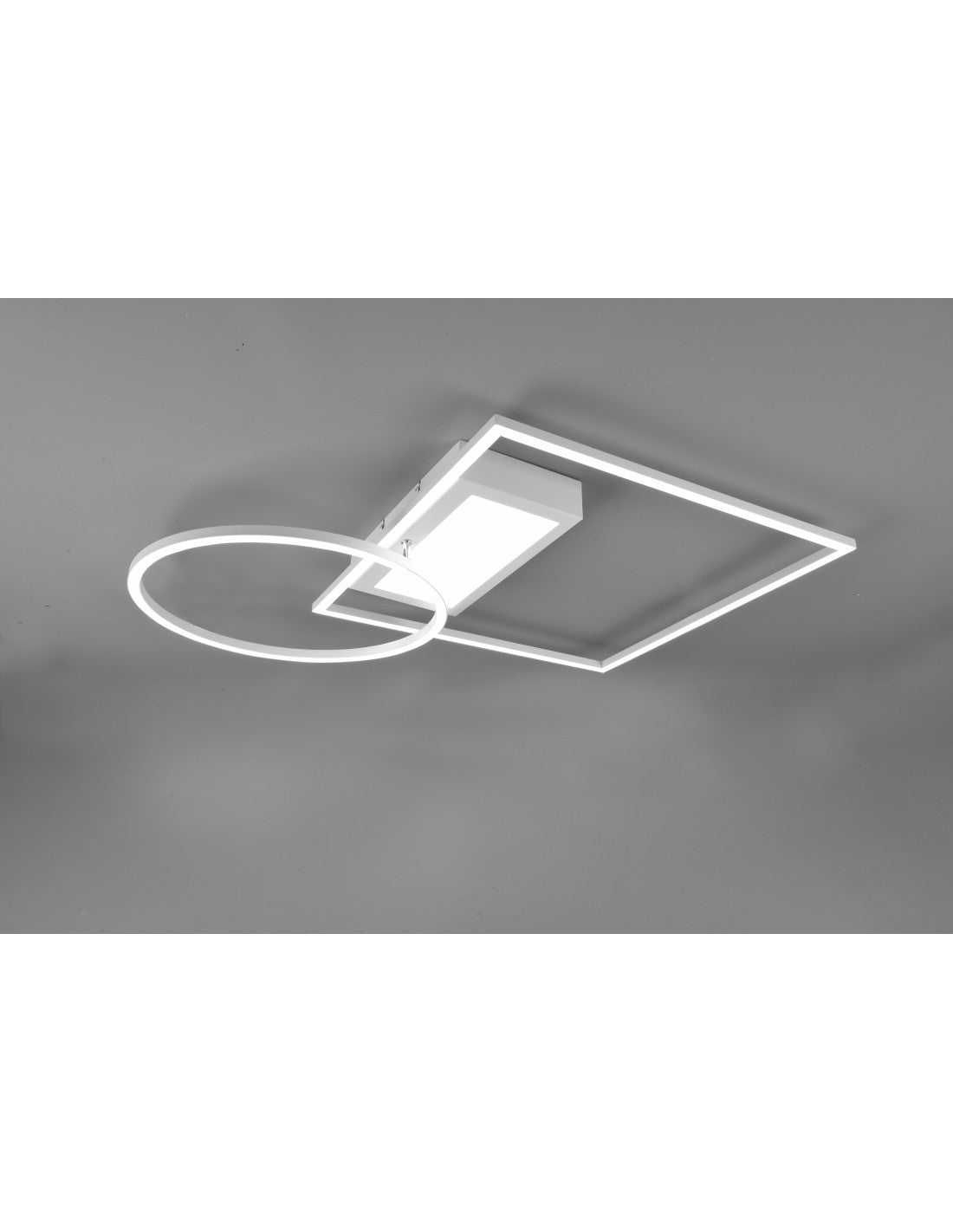 Deckenleuchte Downey Led 34w Weiß L64 cm dimmbare Trio Beleuchtung