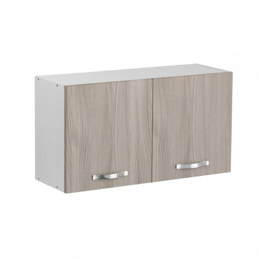 Oberbauschrank aus Ulmenholz mit 2 Küchentüren 90x32xh49 cm