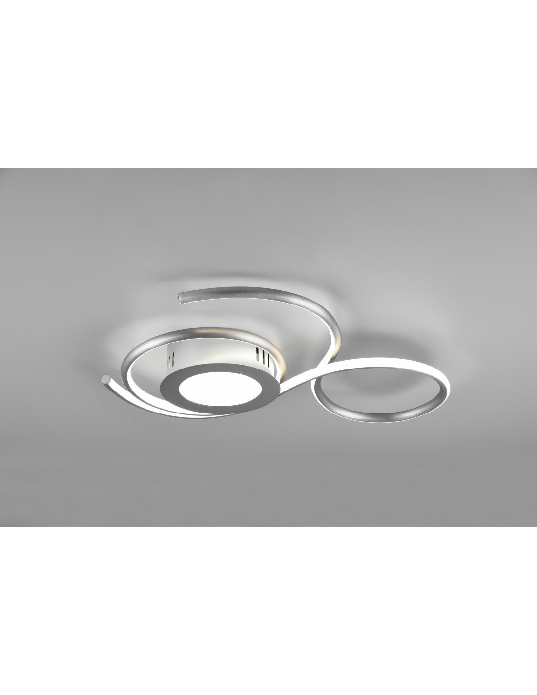 Plafoniera Moderna Led Dimmer Für Sogtag Jive Nichel Trio Lighting