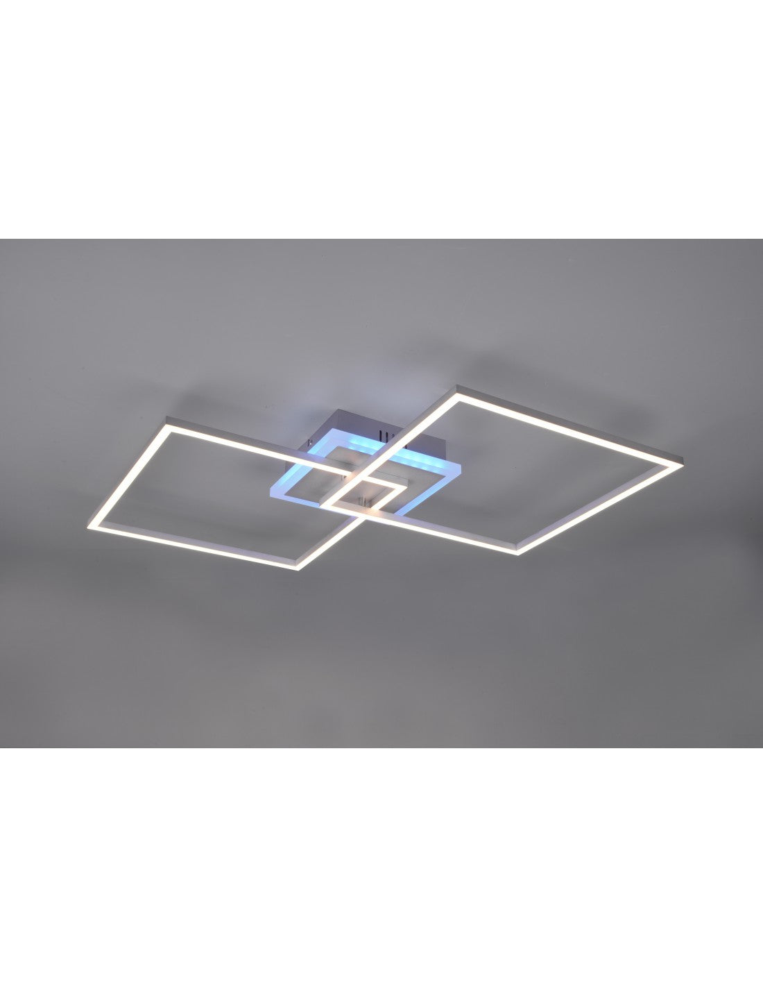 Plafoniera Arribo Quadrate Led Deinbares Rgbw AllAluminium Trio Lighting