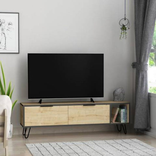 Furoki TV-Ständer Eichenfarbe 150x50