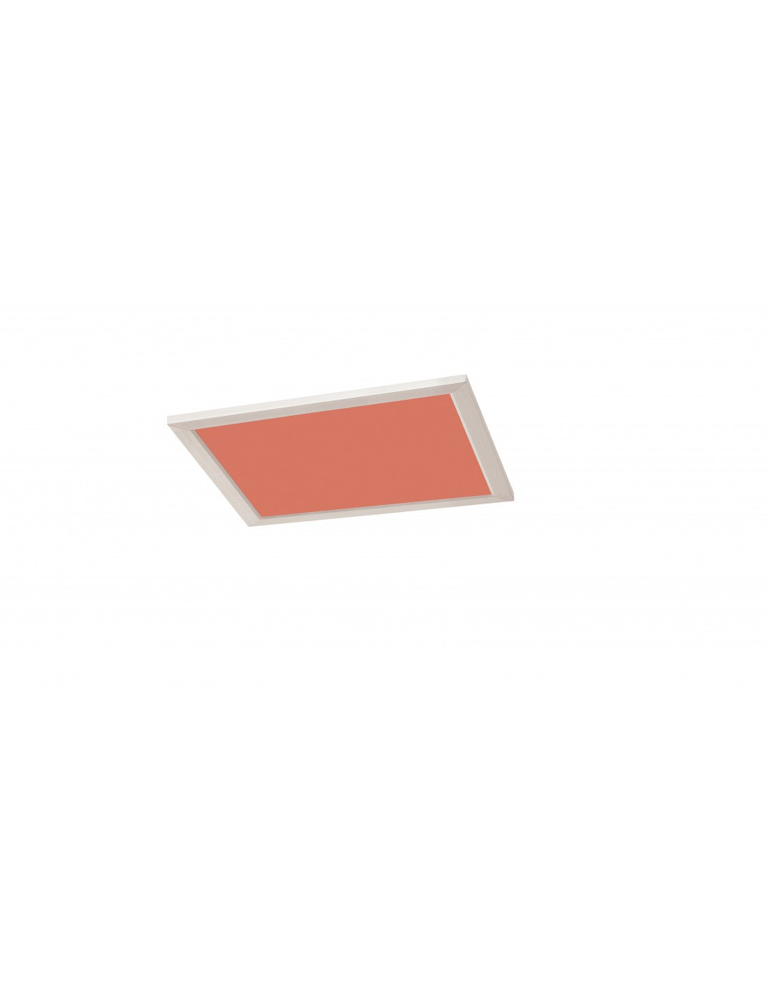 Plafoniera Quadrata Griffin Led Deinbarer Rgbw Nichel 29x29 cm Trio Lighting