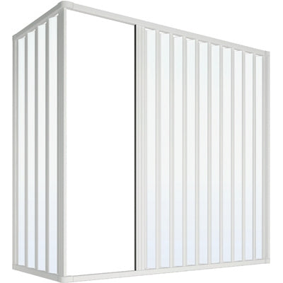 Box Vasca Soffietto 2 Late Riducable Mod. Mery Lux