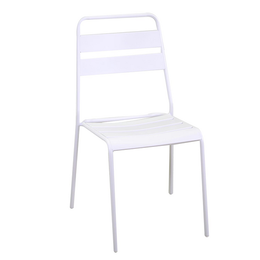 Sedia In AllAluminium Rovigo Bianca