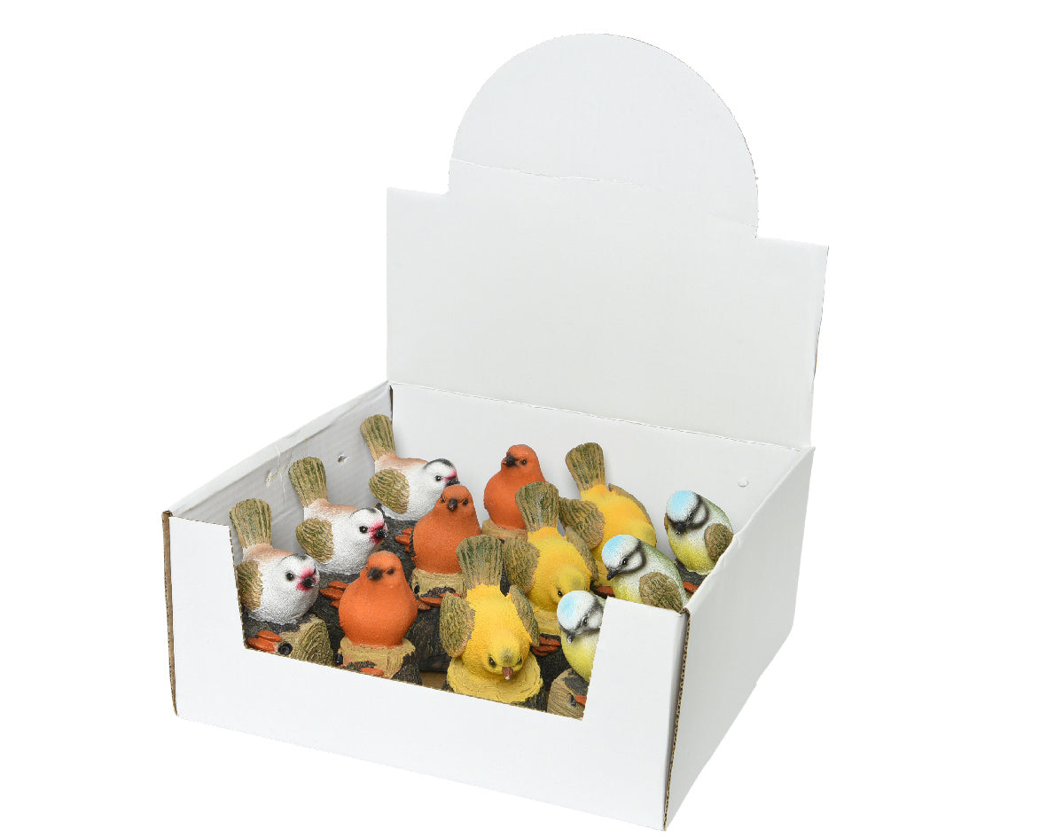 <p>>Polyresin-Vogel mit Sensor</p>