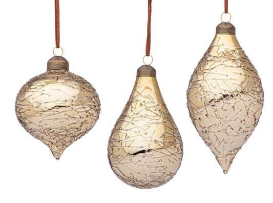 12x VT Gletscher Gold Husted Anhänger