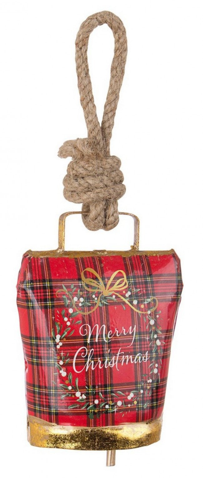12x Consight Wendy Campana Tartan Frohe Weihnachten