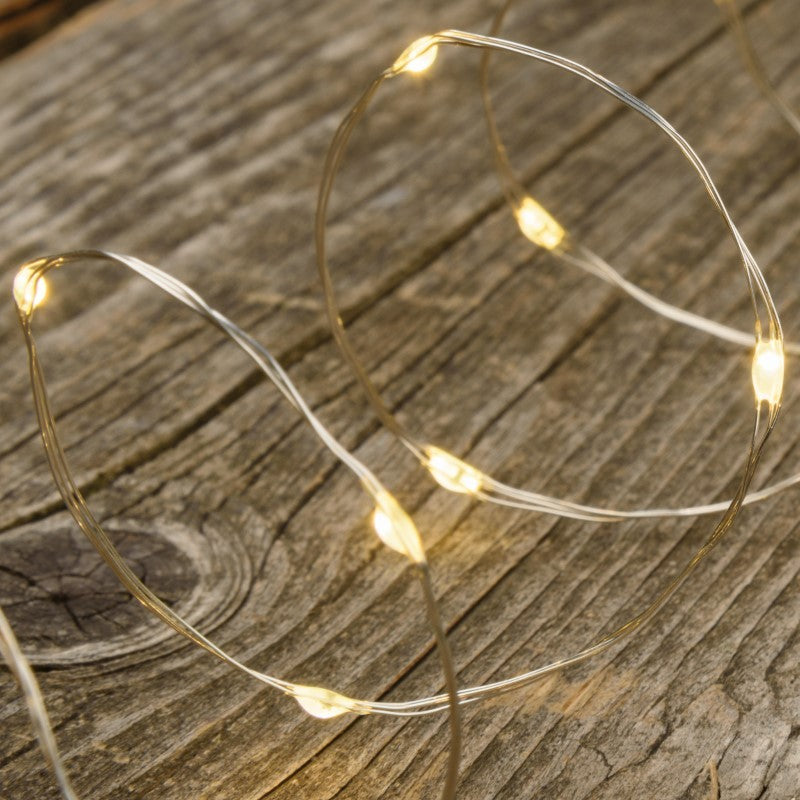 Kette 20 MicroLED warm weiß