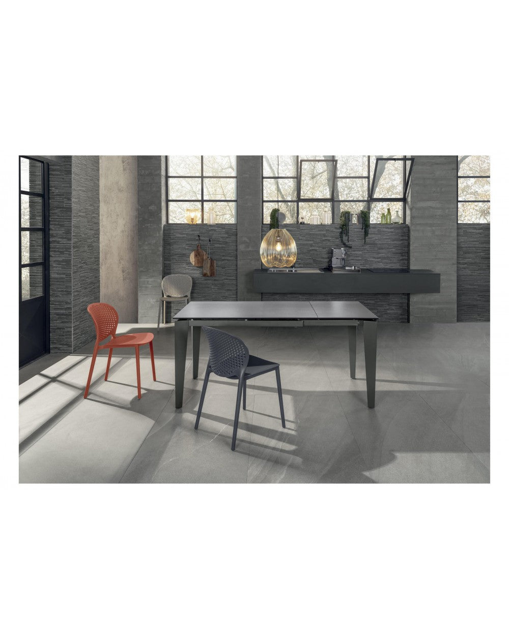 Ausziehbarer Tisch 120–170 x 80 cm – Keramik 2