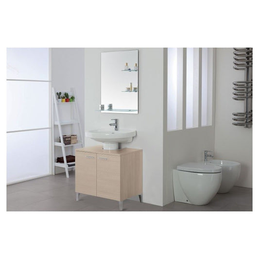 Larice Unterschrank mit zwei Türen, 70 x 45 x 60 cm