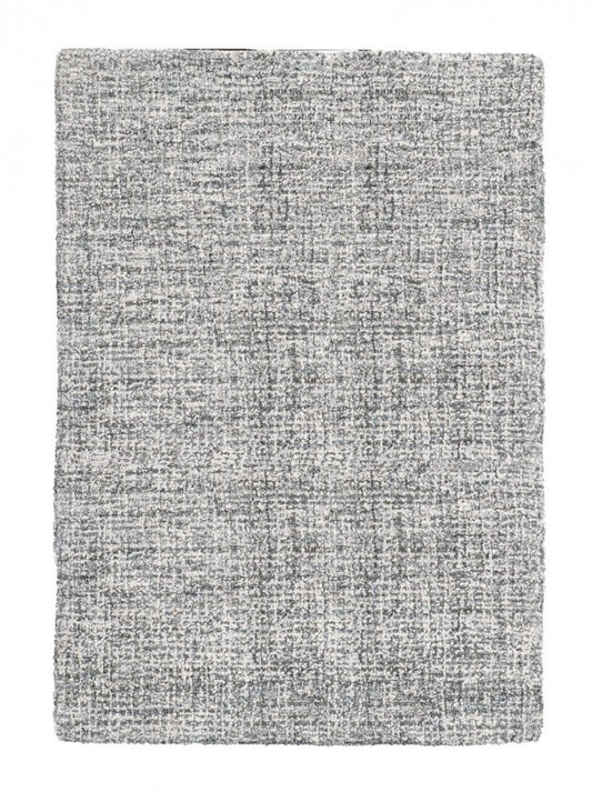 Hansi Beige-Grau-Hellblauer Teppich 140X200