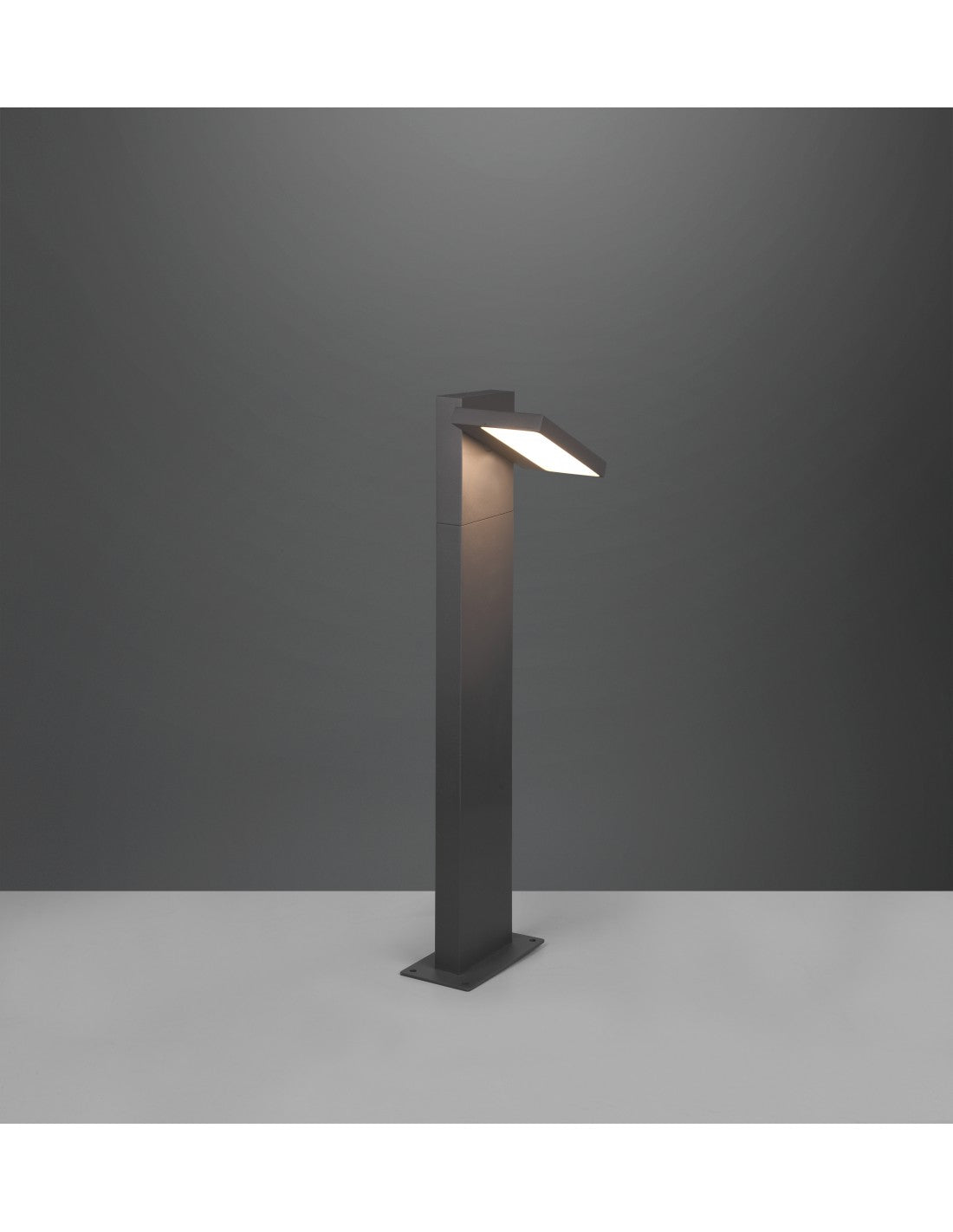 Outdoor Led Pole Aluminium Anthrazit Horton IP54 Trio Beleuchtung
