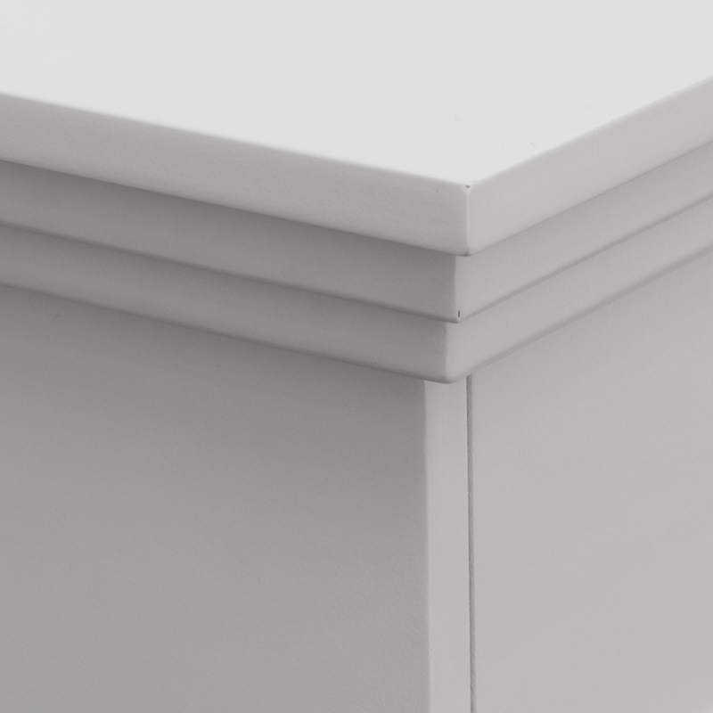 WASHINGTON Boden Bioethanol Kamin Weiß L11 x P43 x H99