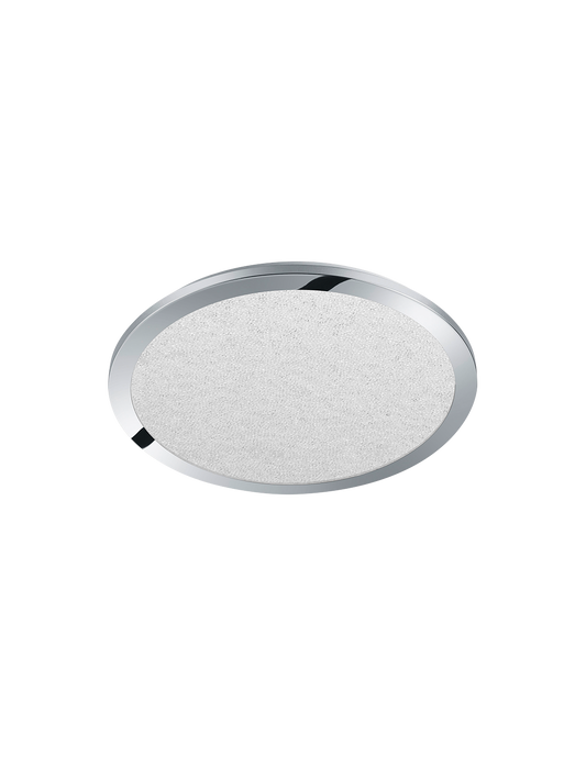 Runde Deckenleuchte LED Dimmer 22w Cinzia Chrom IP44 Trio Lighting