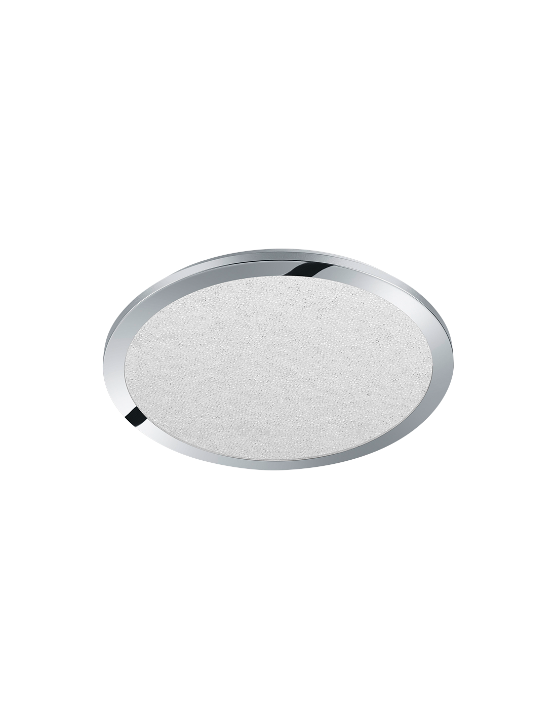 Runde Deckenleuchte LED Dimmer 22w Cinzia Chrom IP44 Trio Lighting