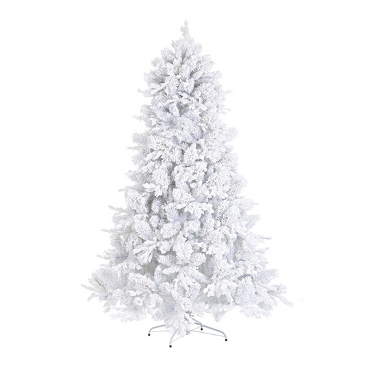 Weiße Alberfrau, weiß, H 210 x Ø130 cm