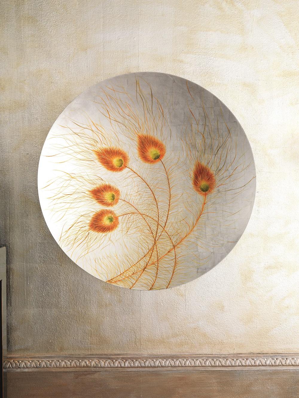 Weiße Dekorationsplatte 65x65x1 cm