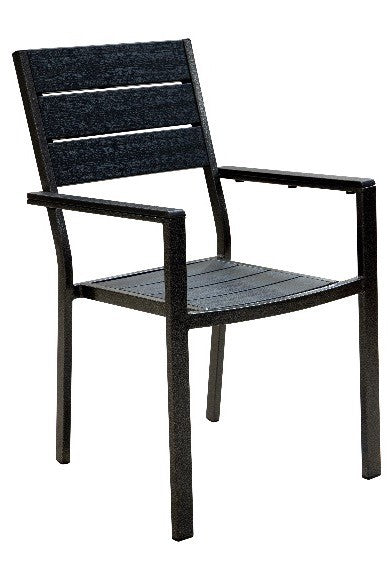 Sedia In Aluminium mit Braccioli Ägea