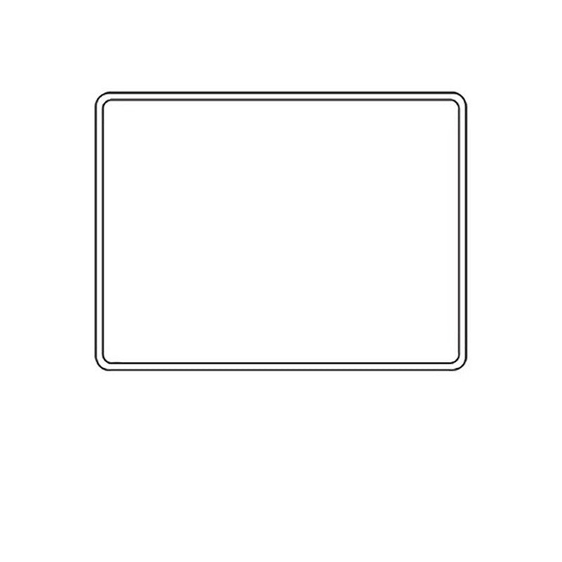 Spiegeln aufgeklärter LED-LED-Linie 60x80 cm