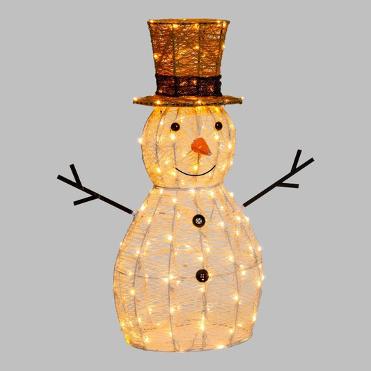 3D-LED-Schneemann H70cm 160 LED-Serie