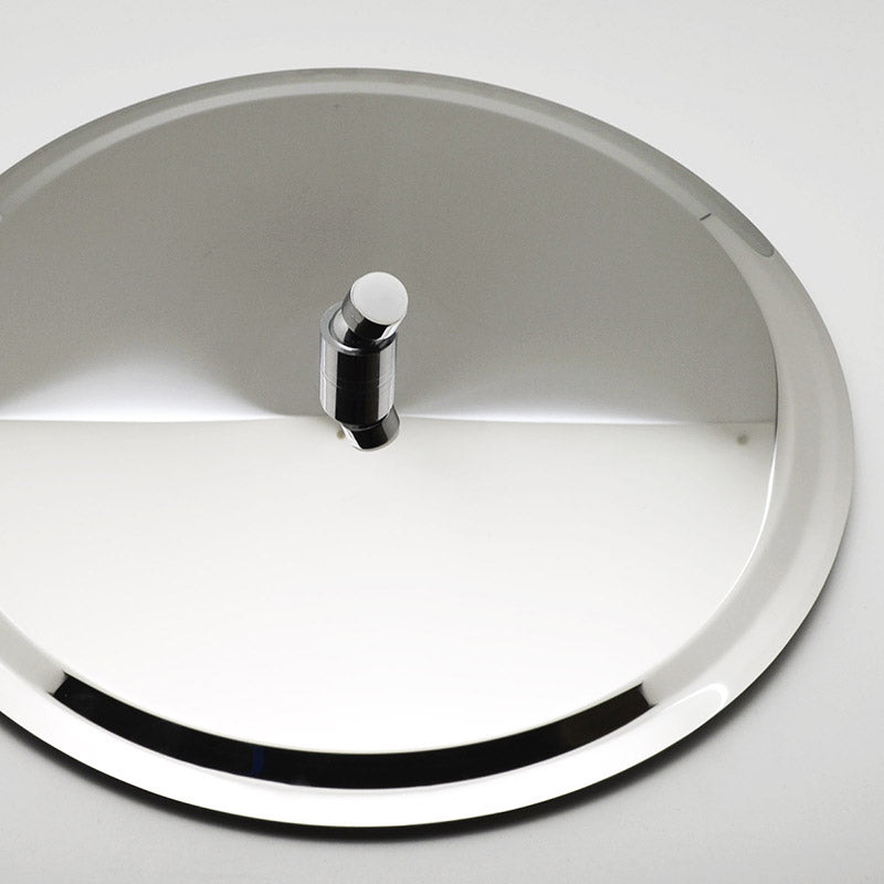 Dusing der Dusche tondo ultra slim aus Stahl inox 350 mm