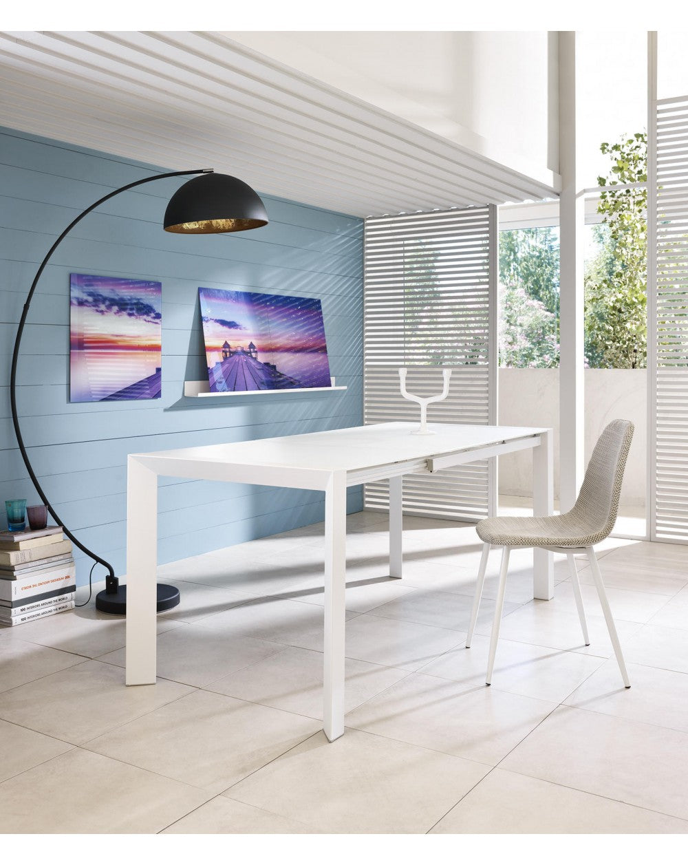 Ausziehbarer Tisch 122-182 x 80 cm - Pixel