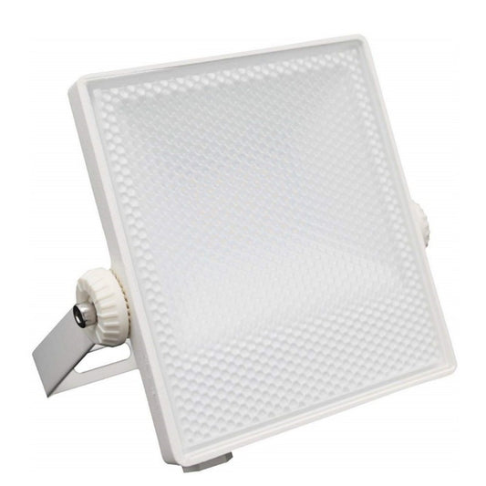 Schlanker externer LED-Projektor in Weiß mit 70 Watt