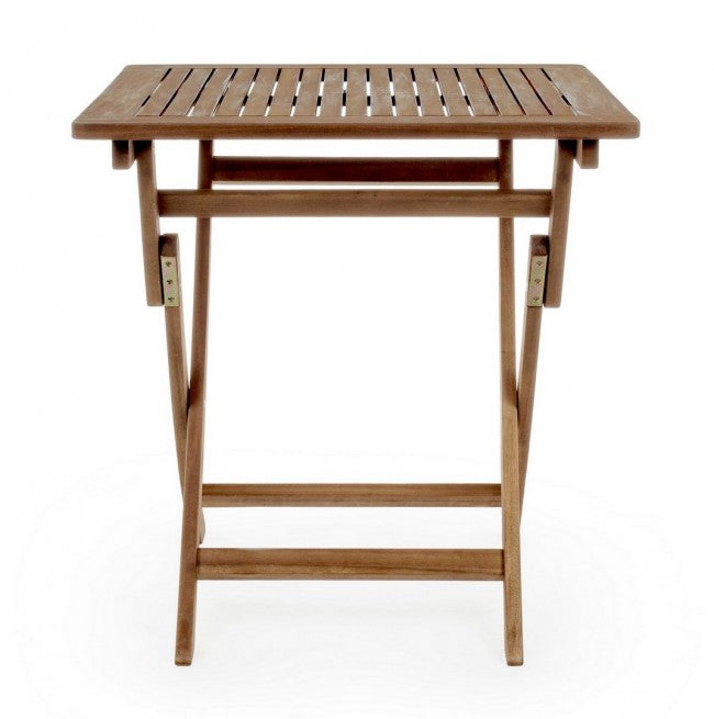 Noemi Tisch für Outdoor Klapp Akazienholz 70x70x h73 cm