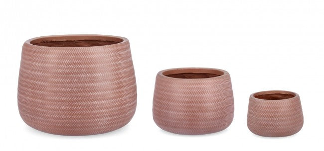 Set3 P. Vaso Tressage To Terracotta