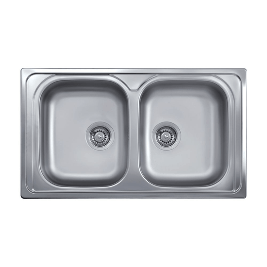 Lavello 86x50 2 vasche SAXT322 EFFEZ