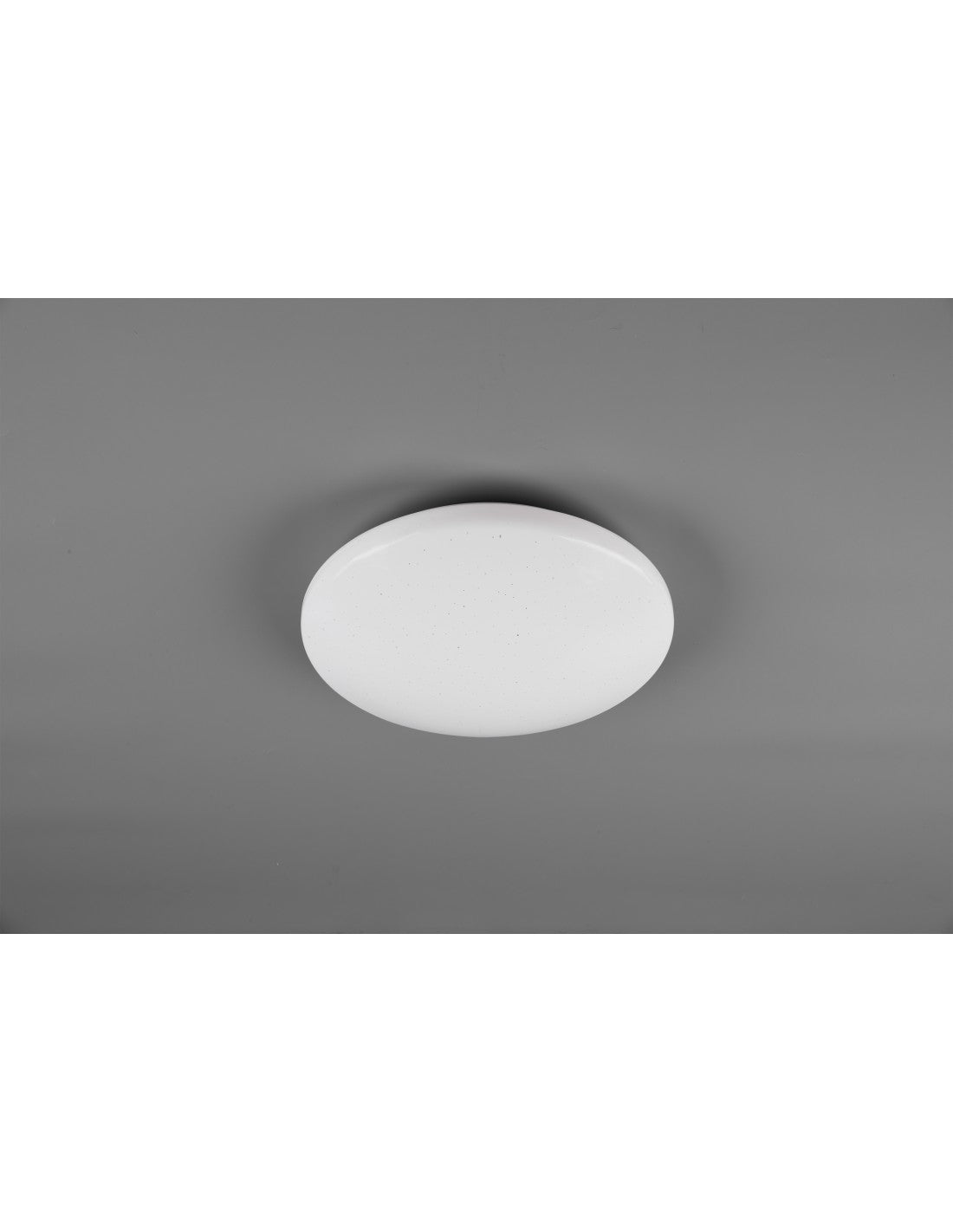 Fara Moderne runde Deckenleuchte RGB LED Dimmbar Weiß Ø27 cm Trio Lighting