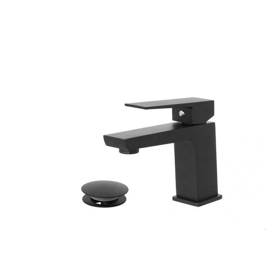 Edelstahl Spültischmischer Serie QUATRA Matt Schwarz