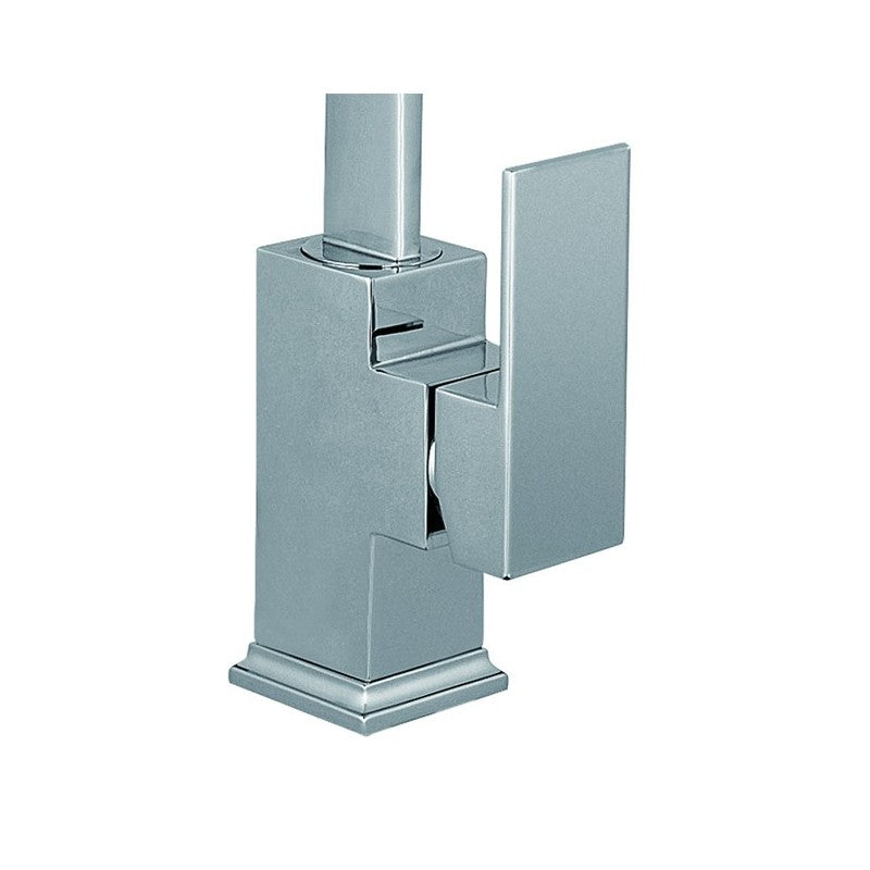 Küchenmischbatterie in Chromoptik h. 28x24cm