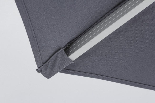 Gartenschirm Wien grau 2,5 m