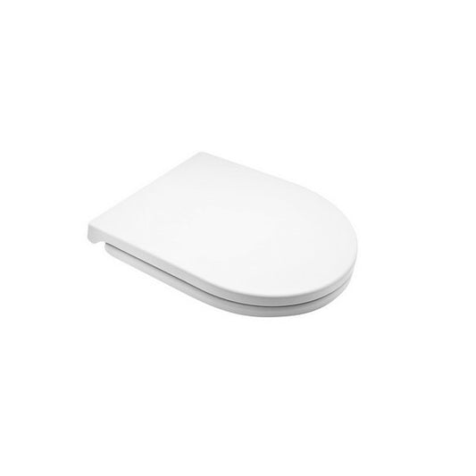 Mattweißer Toilettensitz