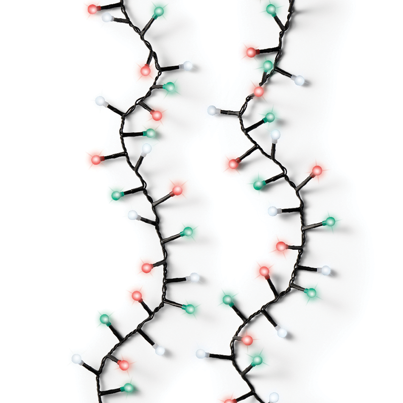 Weihnachtsbeleuchtung Cherry 500 led 11m mehrfarbig
