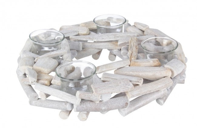 4x P.Candela 4p Stick Bianco zu