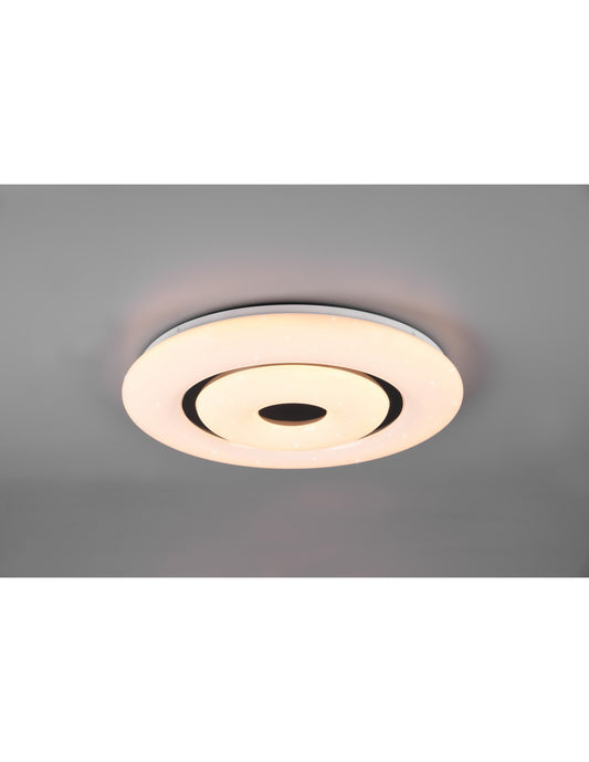 Moderne Deckenleuchte Rana Star Effect LED Dimmer RGBW Trio Lighting