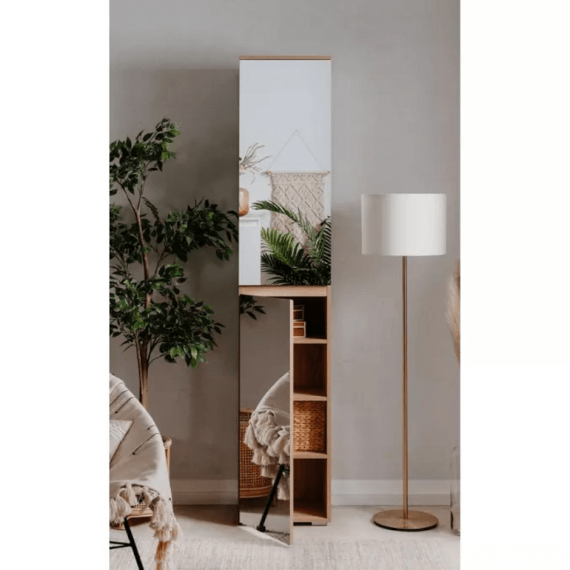 Eingangsmöbel Mito40A mit kompletten Regalen und Spiegeln