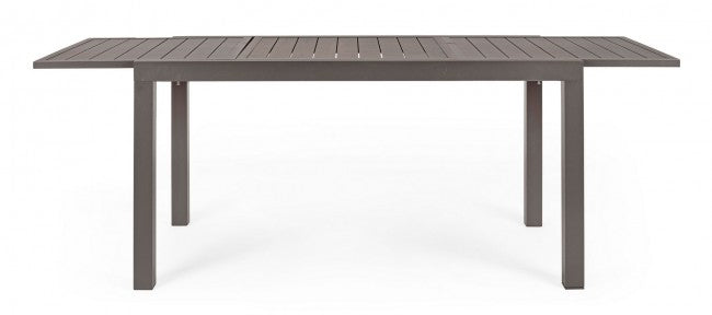 Ausziehbarer Aluminium Außentisch Caffè HILDE YK14 140-210x77x h75 cm