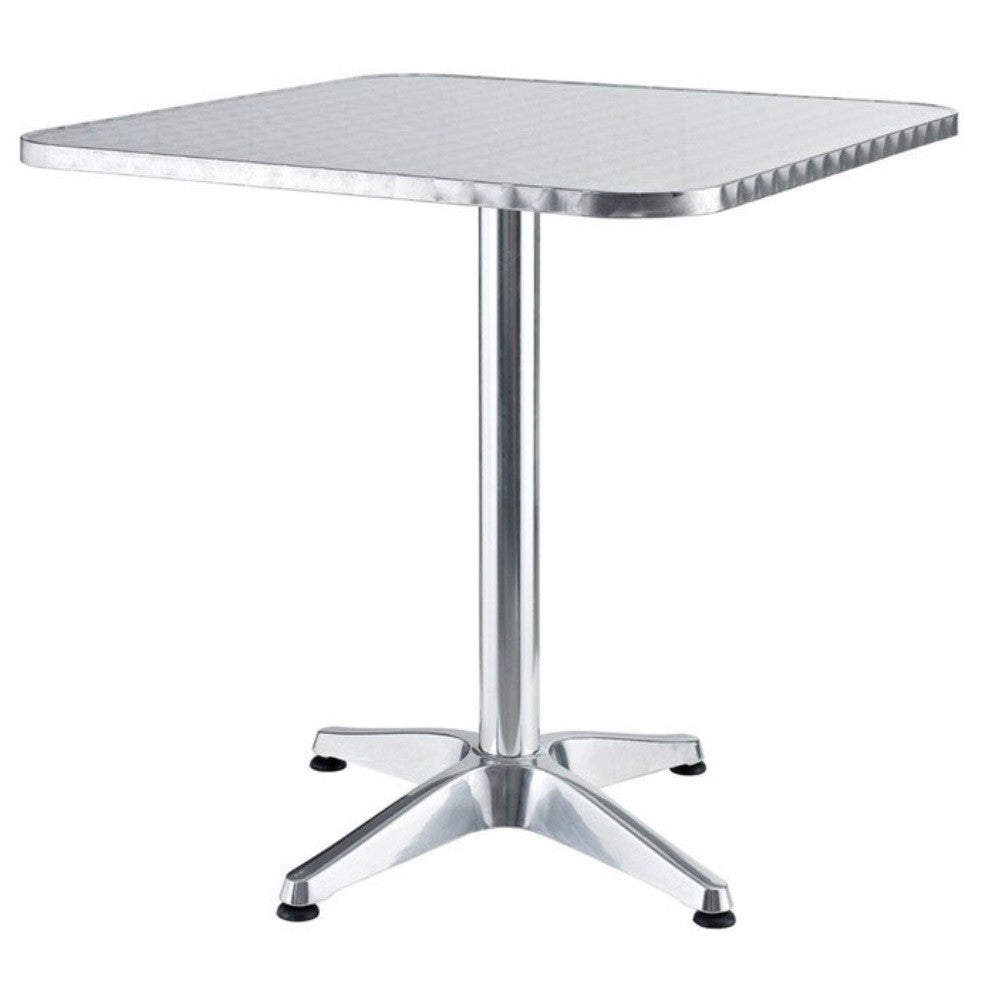 Quadratischer Tisch aus Verdelook-Aluminium