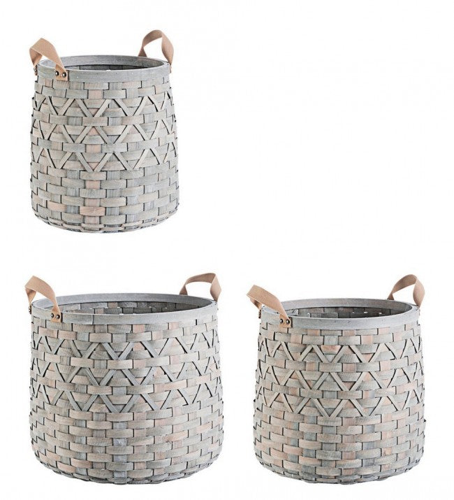 Set3 Korb 2M Lisette bis Grau