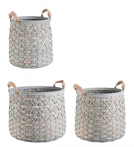 Set3 Korb 2M Lisette bis Grau