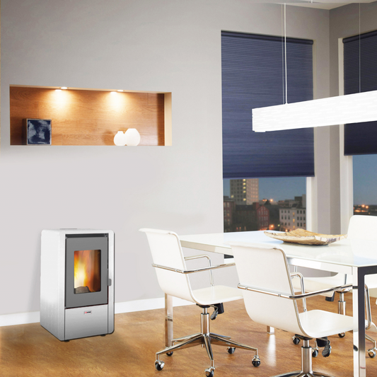 Pelletofen KW 5,8 KING 60 WEISS